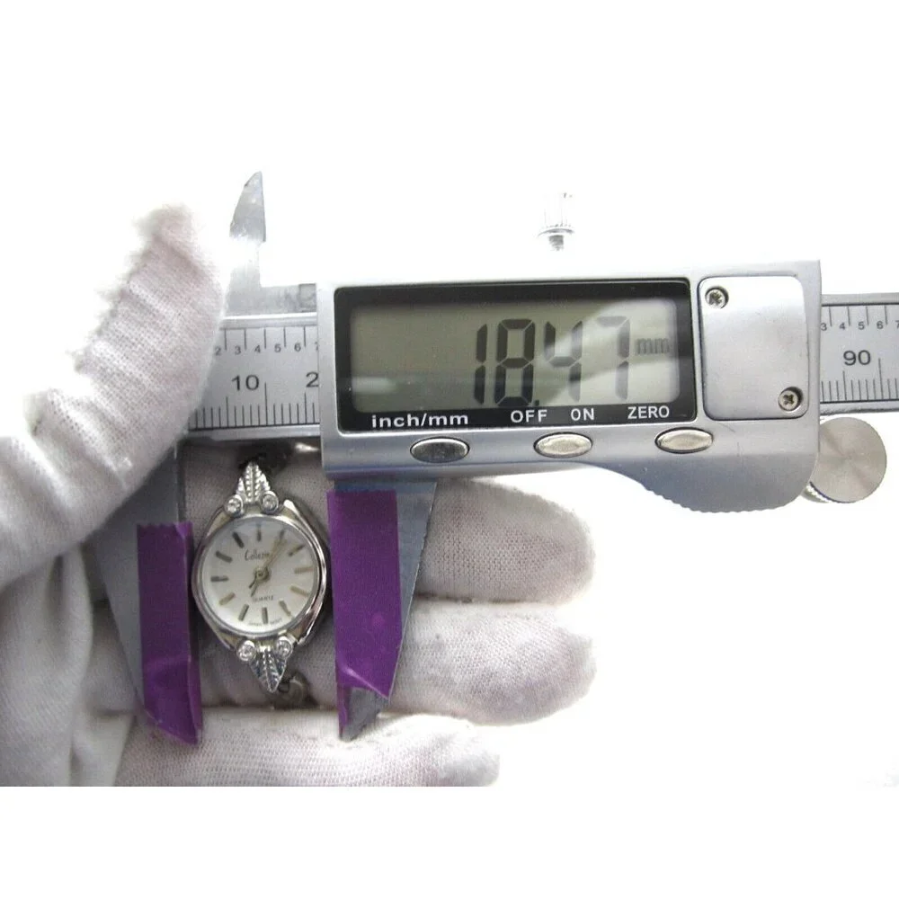 Women Collezier Quartz WR Analog 18mm Round Watch (H607) 